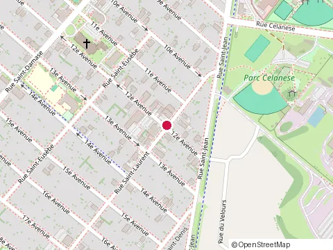 Location of Construction & Rnvtn P Adam at 21 Rue St Laurent, Drummondville