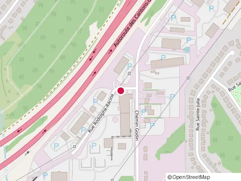 Location of Construction 20-55 Inc. at 282 Rue Rodolphe-Racine, Sherbrooke