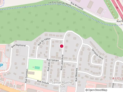 Location of Construction 2Sg at 660 Rue Sylvain, Sainte-Agathe-des-Monts