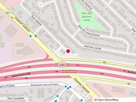 Location of Construction 30.06 at 1445 Rue Labelle, Mascouche
