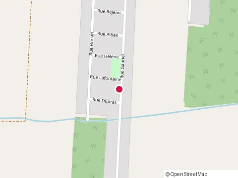 Location of Construction A Babin Inc at 40 Rue Gabriel, Saint-Lin-Laurentides