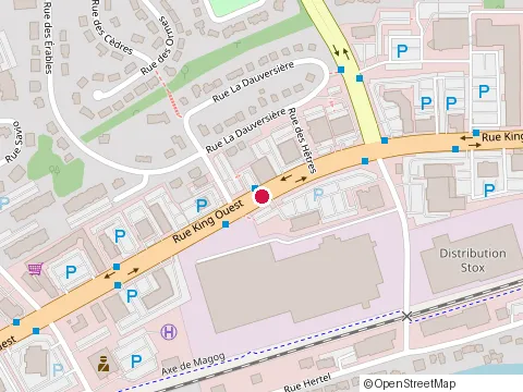 Location of Construction A Boisvert Inc at 2850 Rue King E, Sherbrooke