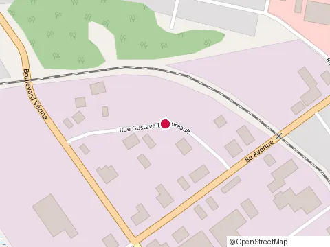 Location of Construction A Ouellet at 367 Rue Gustave-Dessureault, Dolbeau-Mistassini