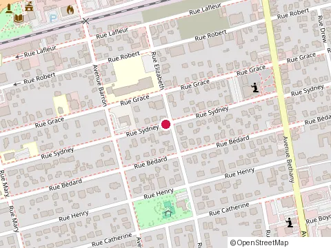 Location of Construction A.M Martineau Inc. at 428 Rue Sydney, Lachute