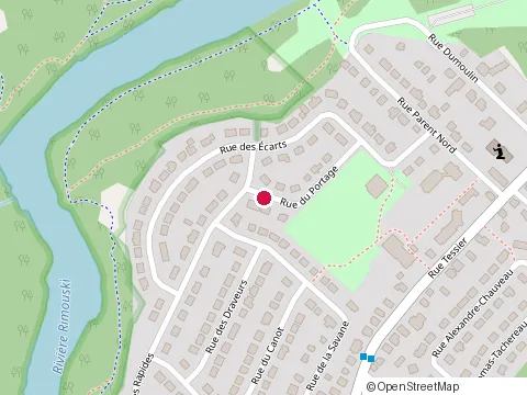 Location of Construction A1Bsl Inc at 523 Rue du Portage, Rimouski