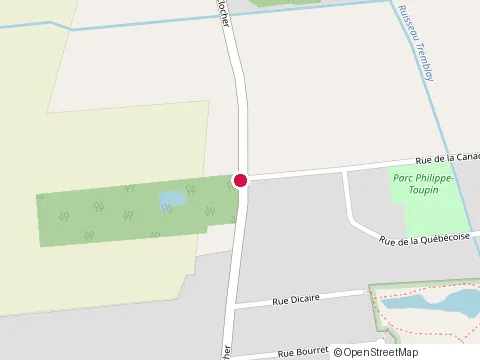 Location of Construction Actiplus at 419 Chem. du Clocher, Saint-Jean-sur-Richelieu
