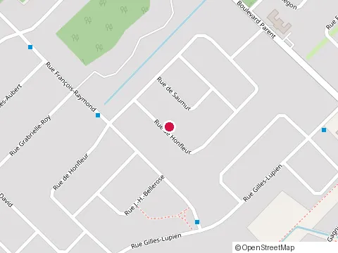 Location of Construction Adm Menuiserie Inc at 6940 Rue de Saumur, Trois-Rivières