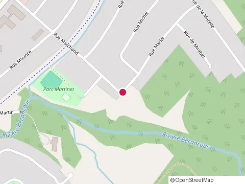 Location of Construction Airmac at 98 Rue Marchand, Thetford Mines