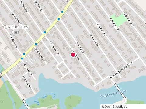 Location of Construction Alain et Denis Godard Inc at 74 58E Av, Saint-Eustache