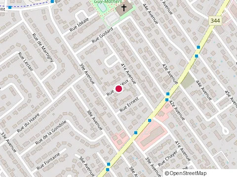 Location of Construction Alain Paquet at 115 Rue Fauteux, Saint-Eustache