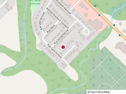 Location of Construction Alain Villemure at 1290 Rue Clovis-Hebert, Shawinigan