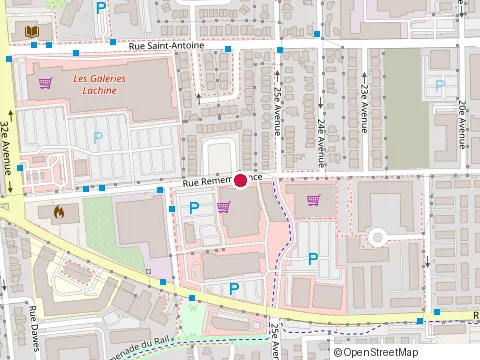 Location of Construction Alon at 2125 Rue Remembrance, Lachine
