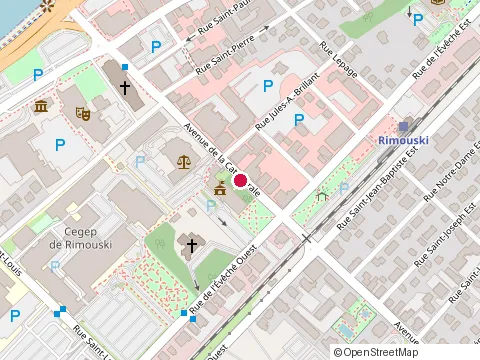 Location of Construction Andre Imhof at Houssart, Trois-Rivières