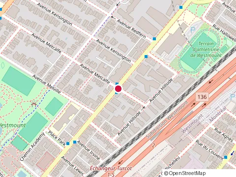 Location of Construction Angus - General Contractor at 168 avenue Metcalfe #1, Westmount