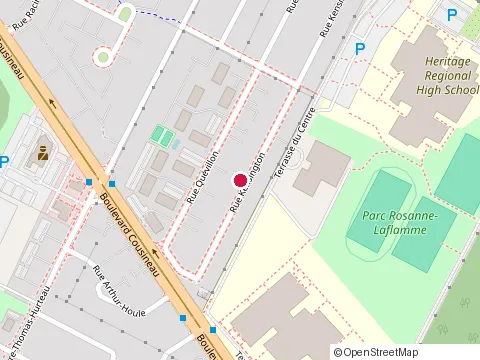Location of Construction Apm 1991 Inc at 2630 Rue Kensington, Saint-Hubert