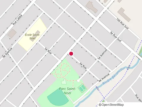 Location of Construction Ars at 50 Rue 6, Thetford Mines