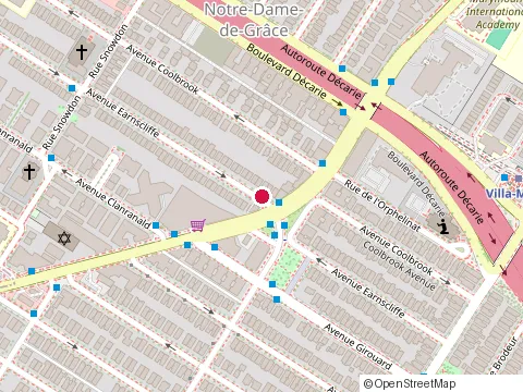 Location of Construction Artistik - Creation d'Espaces at 4582 avenue Earnscliffe, Montréal