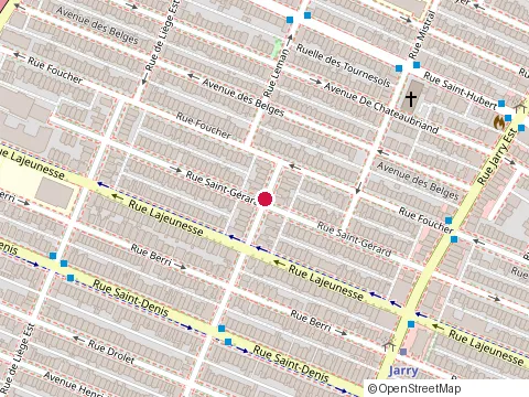 Location of Construction Aspore at 8164 Rue Saint-Gérard, Montréal