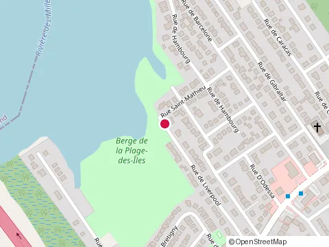 Location of Construction Astragone Inc. at 894 Rue de Liverpool, Laval