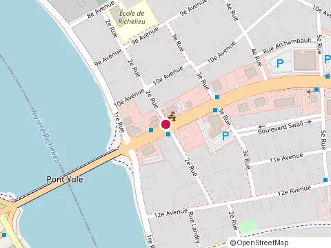 Location of Construction Audy Innovation at 2E Rue Richelieu 1022, Chambly