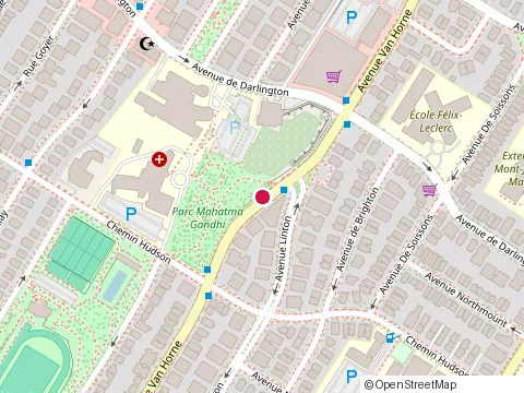 Location of Construction B-Ait Inc. at 3072 avenue Van Horne, Montréal