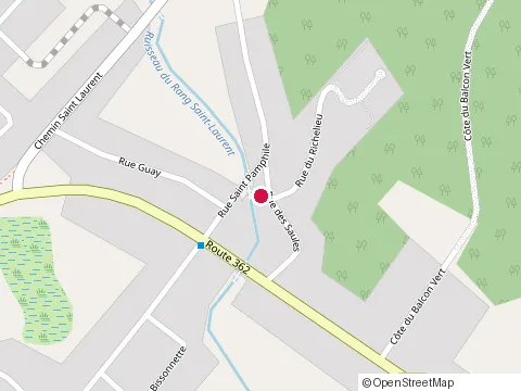 Location of Construction B.S.P. Inc. at 5 Rue du Richelieu, Baie-Saint-Paul