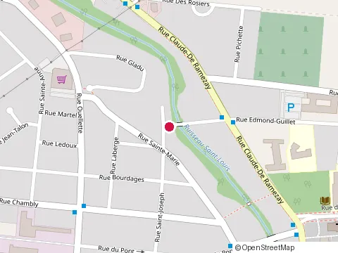 Location of Construction Bachand at 320 Rue Saint-Joseph, Marieville