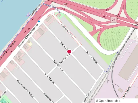 Location of Construction Bci at 38 Rue Arsène, Longueuil