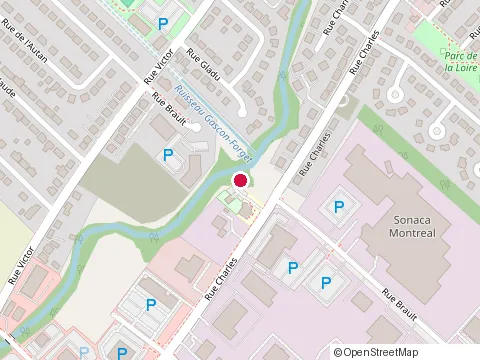 Location of Construction Beauchamp Ouellet at Rue, Mirabel