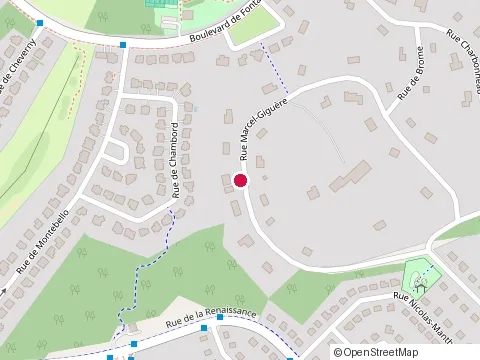 Location of Construction Beauchamp Ouellet at 609 Rue des Charentes, Rosemère