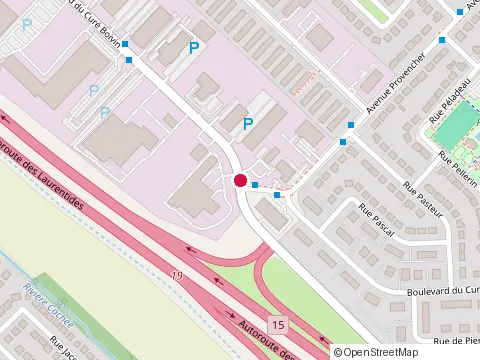 Location of Construction Beldex at 563 Bd du Curé-Boivin, Boisbriand