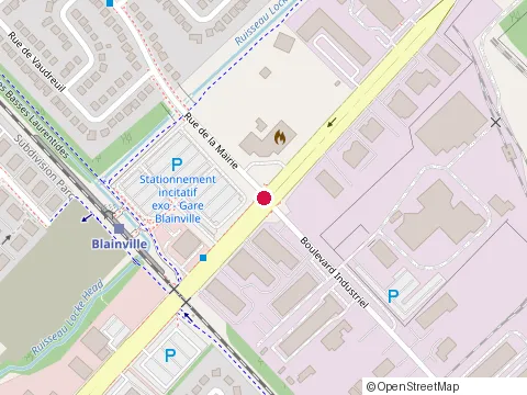 Location of Construction Belisle & Fils at 204-10 boulevard de la Seigneurie E, Blainville