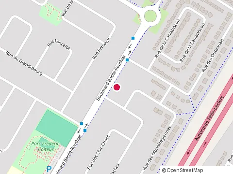 Location of Construction Belleville Inc. at 1584 Rue Perceval, Repentigny