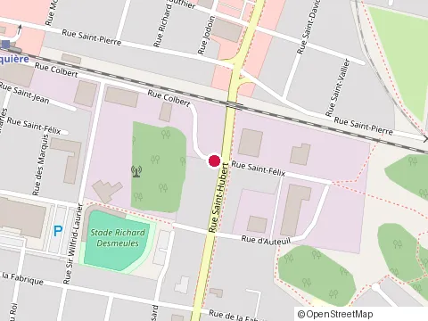 Location of Construction Berchard Inc at 3845 Rue Colbert, Jonquière