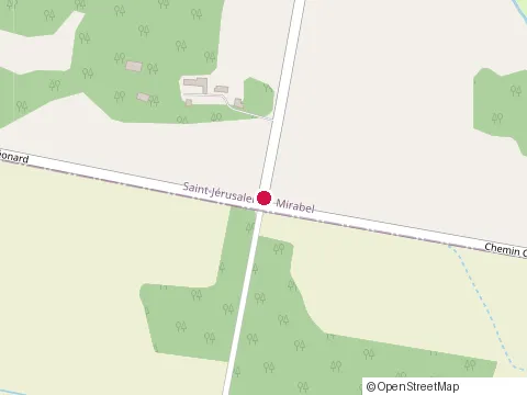 Location of Construction Bergerac at 10212 chemin des Sources, Mirabel