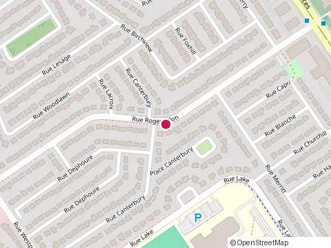 Location of Construction Bft at 15 Rue Roger-Pilon, Dollard-Des-Ormeaux