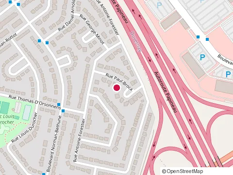 Location of Construction Biagio Maiorino Inc at 1700 Rue Paul Broca, Laval