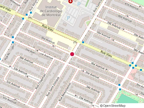 Location of Construction Billy Charbonneau Inc at 6900 36E Av, Montréal