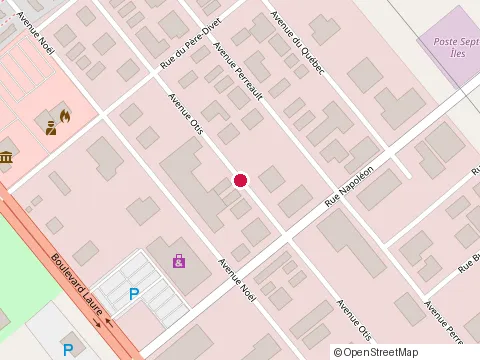 Location of Construction Blh (1997) Inc (les) at 424 avenue Otis, Sept-Îles