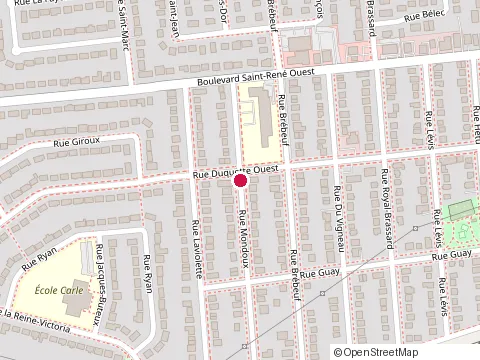 Location of Construction Bmg Senc at 334 Rue Mondoux, Gatineau