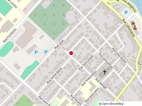 Location of Construction Boiselier at 25 Rue Lionel-Chalifour, Rivière-du-Loup