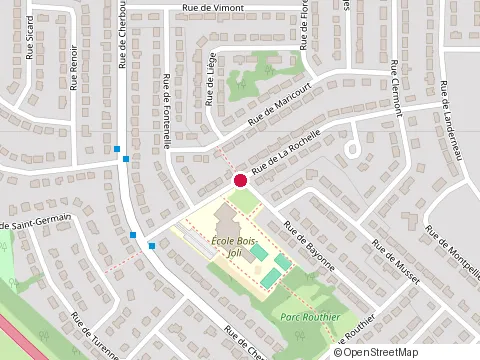 Location of Construction Boisvert & Villemure at 3770 Rue de Bayonne, Trois-Rivières