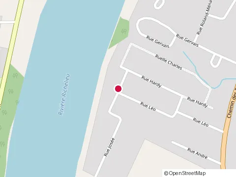 Location of Construction Boyer et Fils at 1481 Rue Josée, Sorel-Tracy