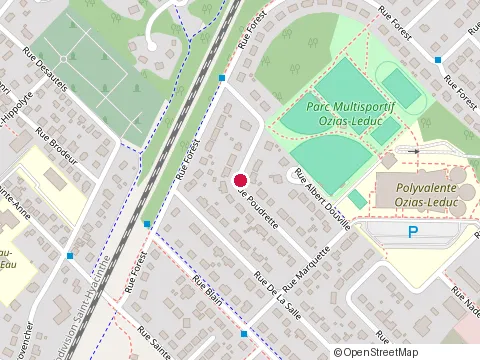 Location of Construction Brault at 190 Rue Poudrette, Mont-Saint-Hilaire