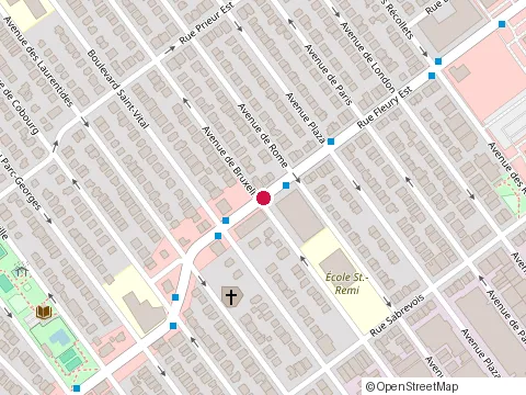 Location of Construction Brisol Inc at 10100 de Bruxelles, Montreal-Nord