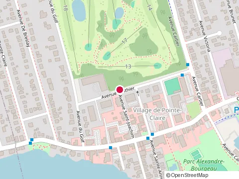 Location of Construction C. Deveau Inc. at 38A Saint-Joachim Ave, Pointe-Claire