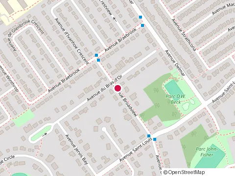 Location of Construction Camelot Inc at 137 avenue Broadview, Pointe-Claire