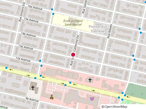 Location of Construction Camvi Inc at 5005 Bd Saint-Jean-Baptiste, Montréal