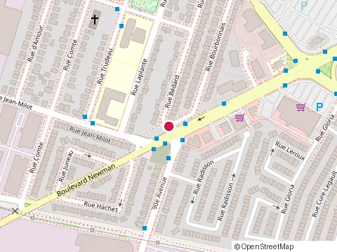 Location of Construction Canti at 499 Rue Bédard, LaSalle