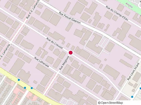 Location of Construction Cappa at 8440 Rue du Creusot, Saint-Léonard
